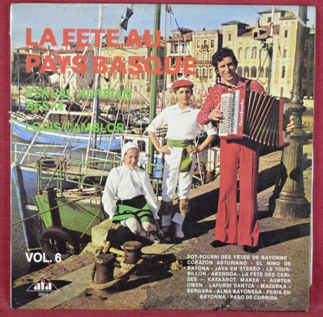 The party in the Basque country eskual herrian besta - 33 rpm vinyl record