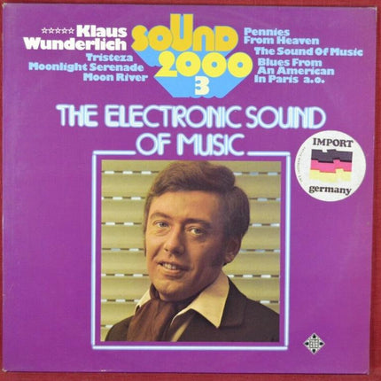Sound 2000, der elektronische Klang der Musik – 33 U/min Vinyl-Schallplatte