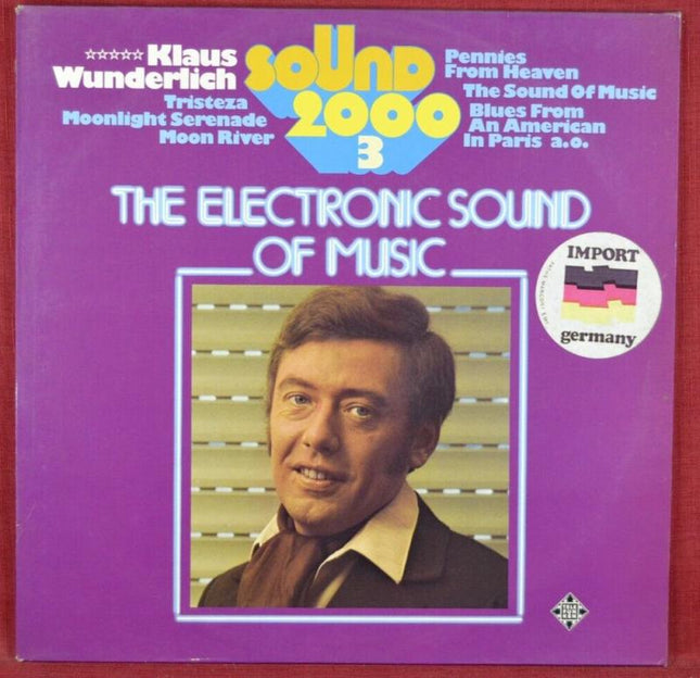 Sound 2000, der elektronische Klang der Musik – 33 U/min Vinyl-Schallplatte