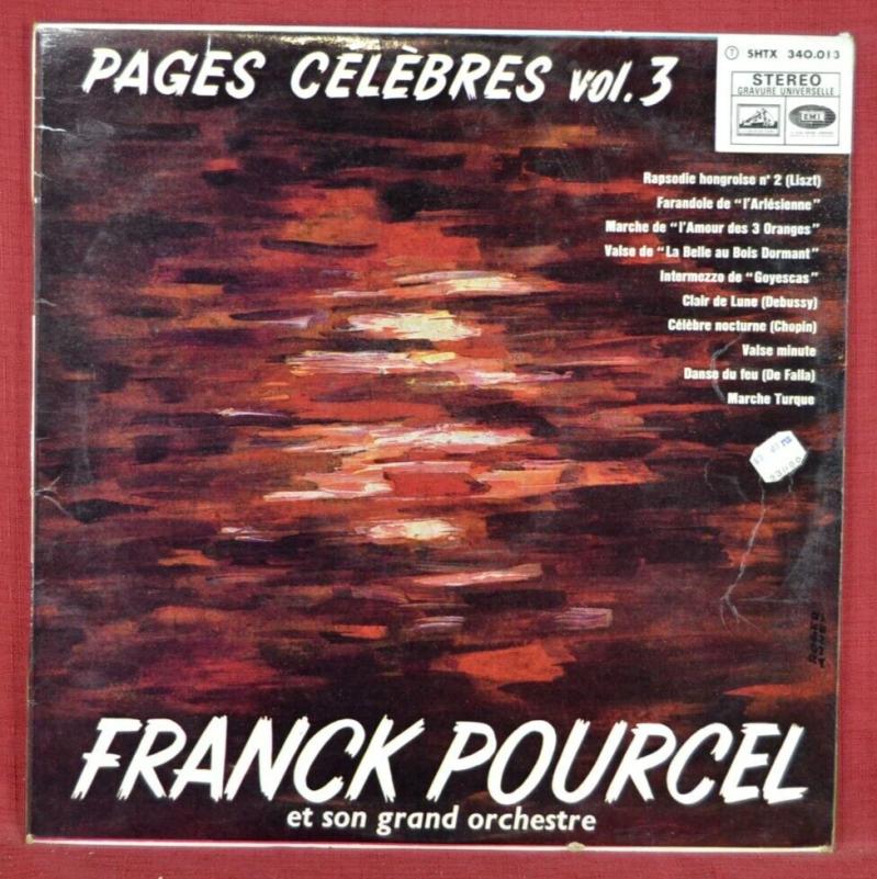 franck pourcel pages célébres vol. 3 - disque vinyle 33 tours