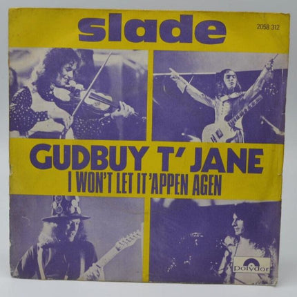 Gudbuy T'Jane Slade – 45 U/min Vinyl-Schallplatte
