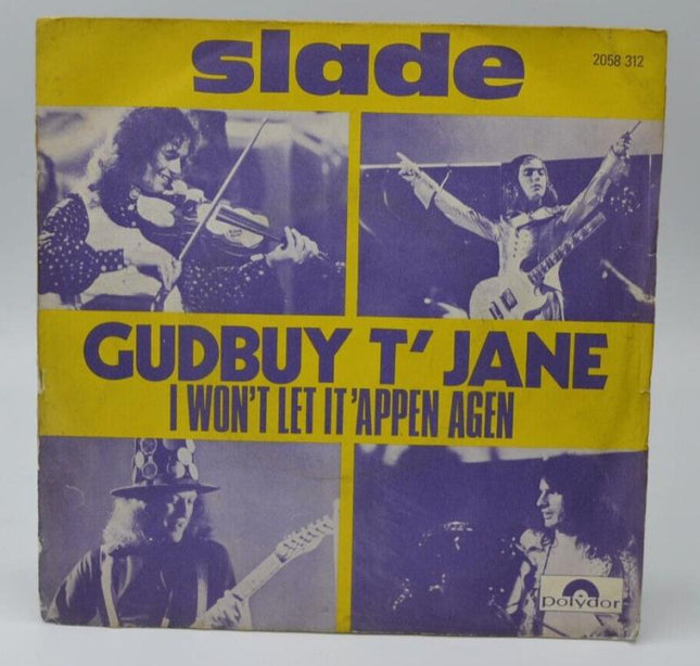gudbuy t'jane slade - 45 rpm vinyl record