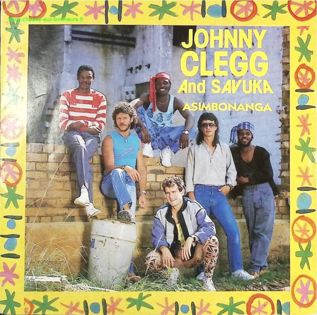 Asimbonanga - Johnny Clegg &amp; Savuka - 45 rpm vinyl record