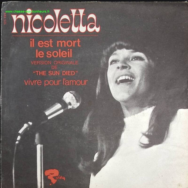 The Sun is Dead - Nicoletta - 45 rpm vinyl record