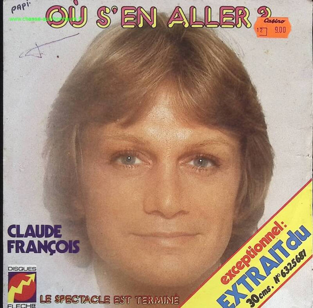 Where to go - Claude François - 45 rpm vinyl record