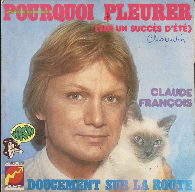 Why cry - Claude François - 45 rpm vinyl record