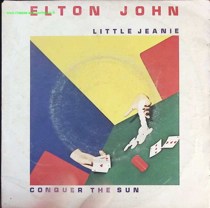 Little Jeanie - Elton John - 45 rpm vinyl record