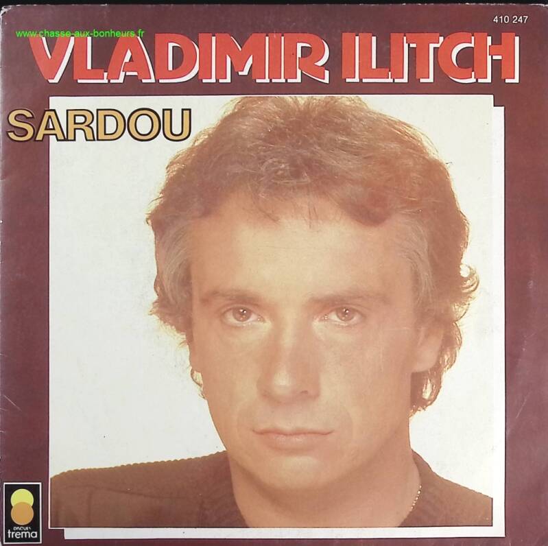 Vladimir Ilitch - Michel Sardou - disque vinyle 45 tours