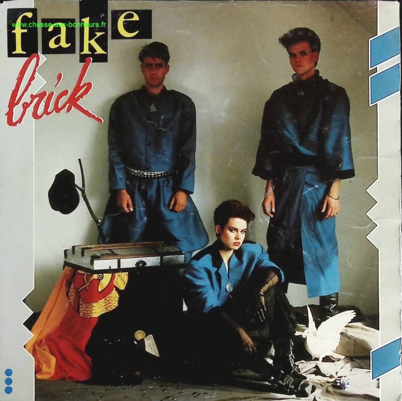 Brick - Fake - 45 rpm vinyl record