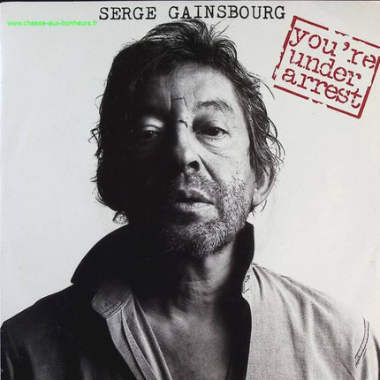 You're Under Arrest - Serge Gainsbourg - disque vinyle 45 tours