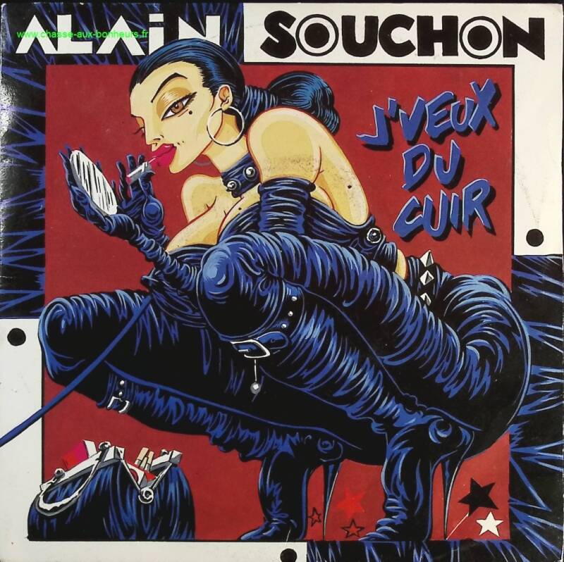 J'veux du cuir - Alain Souchon - disque vinyle 45 tours