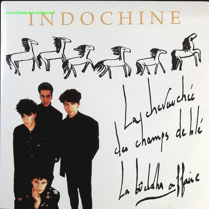 La Chevauchée Des Champs De Blé - Indochine - disque vinyle 45 tours