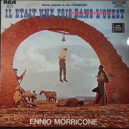 Ennio Morricone – Il Était Une Fois Dans L'Ouest (Bande Originale Du Film) – Vinyle 33 tours RCA Victor 440.751 occasion - Disque vinyle 33 tours