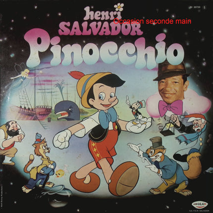Henri Salvador – Pinocchio – Vinyle 33 tours RI 30720 occasion - Disque vinyle 33 tours