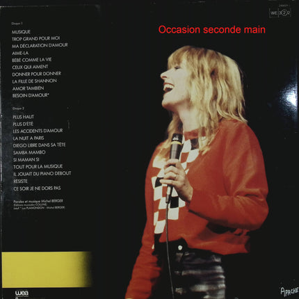 France Gall – Palais Des Sports Apache – Vinyle 33 tours 240029-1 occasion - Disque vinyle 33 tours