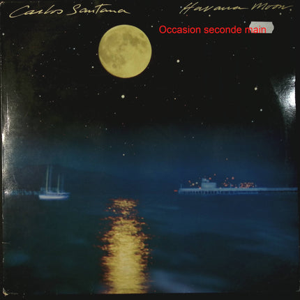 Carlos Santana – Havana Moon – Vinyle 33 tours CBS 25350 occasion - Disque vinyle 33 tours