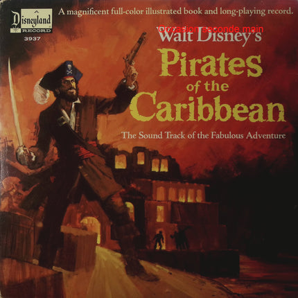 Thurl Ravenscroft – Pirates Of The Caribbean – Vinyle 33 tours Disneyland ST-3937 occasion - Disque vinyle 33 tours