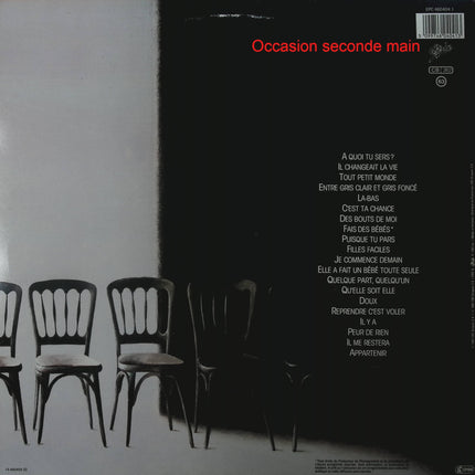 Jean-Jacques Goldman – Entre Gris Clair Et Gris Foncé – Vinyle 33 tours Epic 14-460404-20 occasion - Disque vinyle 33 tours