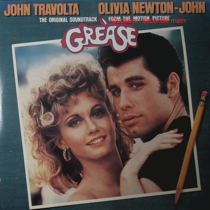Grease – The Original Soundtrack From The Motion Picture – Vinyle 33 tours RSO RS-2-4002 occasion - Disque vinyle 33 tours