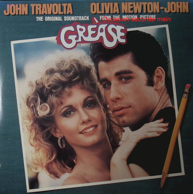 Grease – The Original Soundtrack From The Motion Picture – Vinyle 33 tours RSO RS-2-4002 occasion - Disque vinyle 33 tours