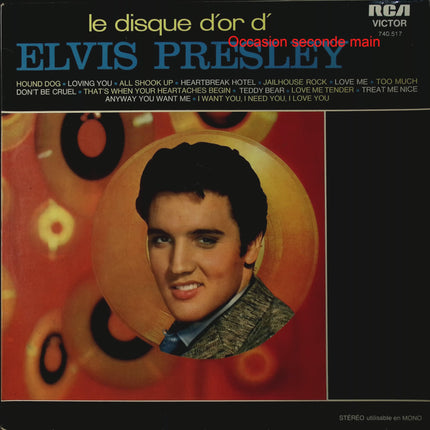 Elvis Presley – Le Disque D'Or d'Elvis Presley – Vinyle 33 tours RCA Victor 740.517 occasion - Disque vinyle 33 tours