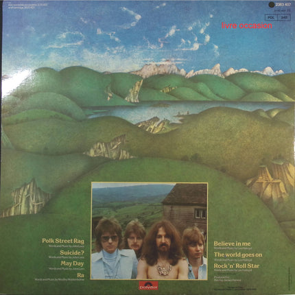 Octoberon – Barclay James Harvest - Disque vinyle 33 tours