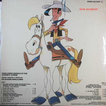 Lucky Luke – Claude Bolling - Disque vinyle 33 tours