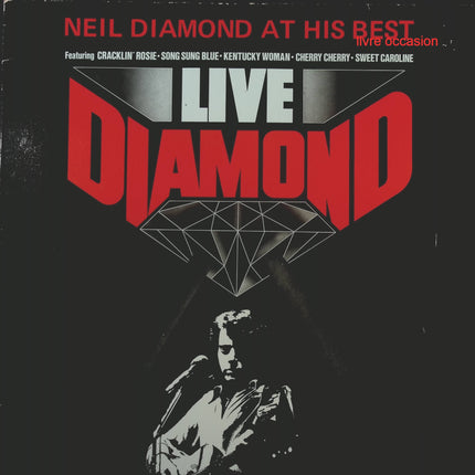 Live Diamond – Neil Diamond - Disque vinyle 33 tours