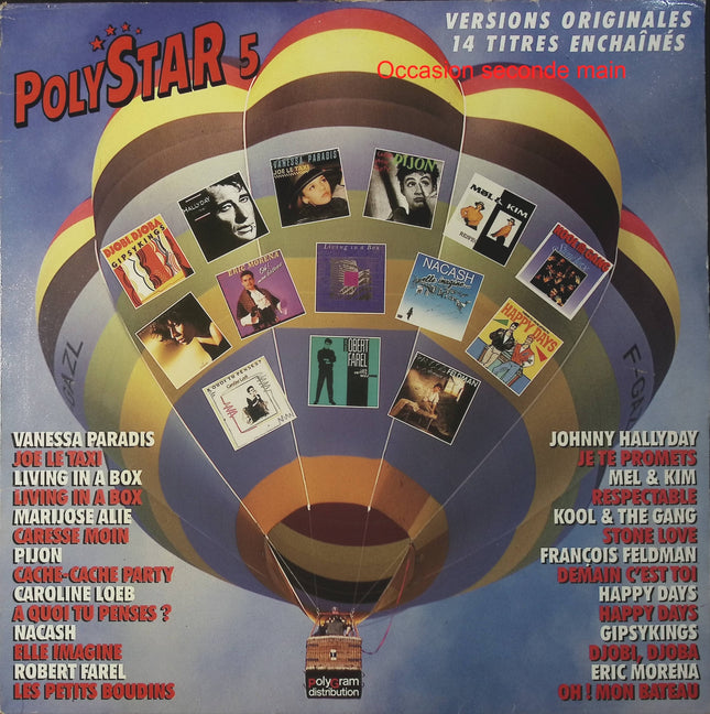 Polystar 5 – Compilation – Vinyle 33 tours PolyGram 816 593-1 occasion - Disque vinyle 33 tours