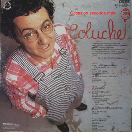Coluche – Enregistrement Public Volume 1 – Vinyle 33 tours MLP 1001 occasion - Disque vinyle 33 tours