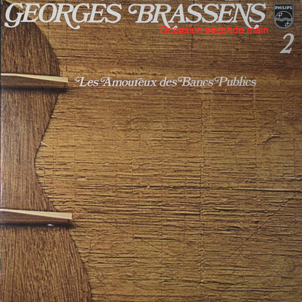 Georges Brassens – 2 - Les Amoureux Des Bancs Publics – Vinyle 33 tours Philips 9101 044 occasion - Disque vinyle 33 tours