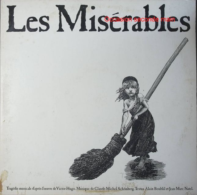 Les Misérables – Version originale de la comédie musicale – Double vinyle 33 tours Trema 310 086/87 occasion - Disque vinyle 33 tours