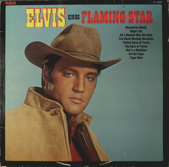 Elvis Presley – Elvis Sings Flaming Star – Vinyle 33 tours RCA CL 42669 occasion - Disque vinyle 33 tours