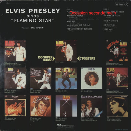 Elvis Presley – Elvis Sings Flaming Star – Vinyle 33 tours RCA CL 42669 occasion - Disque vinyle 33 tours