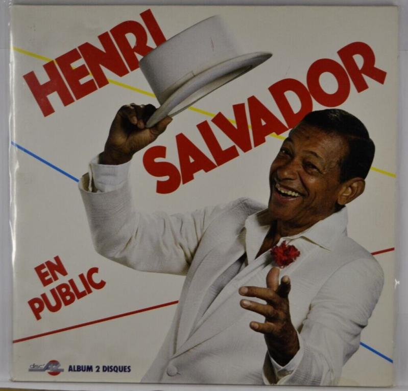 in public henri salvador - 33 rpm vinyl record