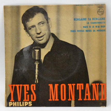 Yves Montand - Rengaine ta rengaine - The song - 45 rpm vinyl record