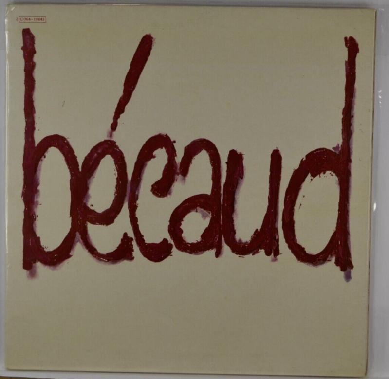 One of them invented death - Gilbert Bécaud - 33 rpm vinyl record