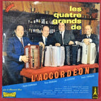 les quatre grands de l'accordéon - disque vinyle 33 tours
