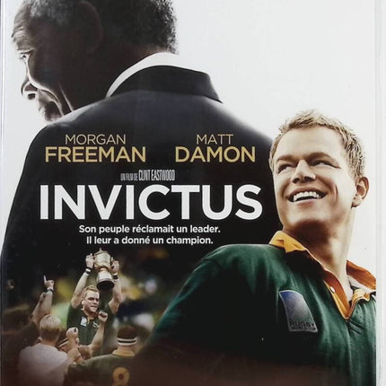 Invictus - Morgan Freeman - Matt Damon, DVD historique