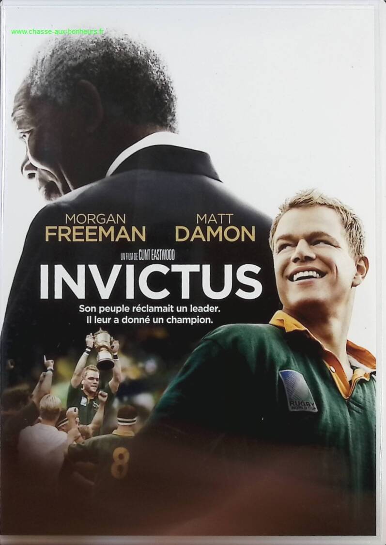 Invictus - Morgan Freeman - Matt Damon, historical DVD
