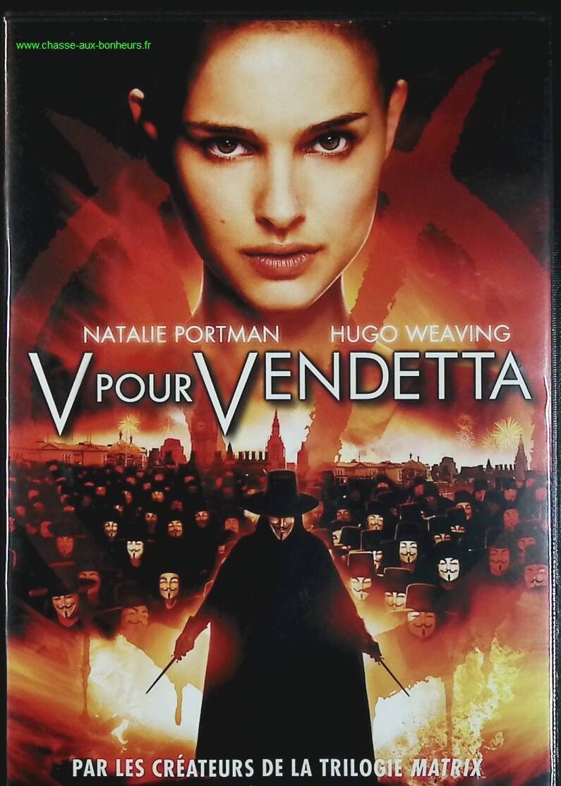 V pour Vendetta - Natalie Portman - DVD thriller