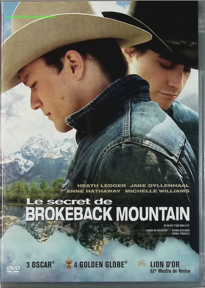 Le Secret de Brokeback Mountain Heath Ledger, Jake Gyllenhaal DVD drame