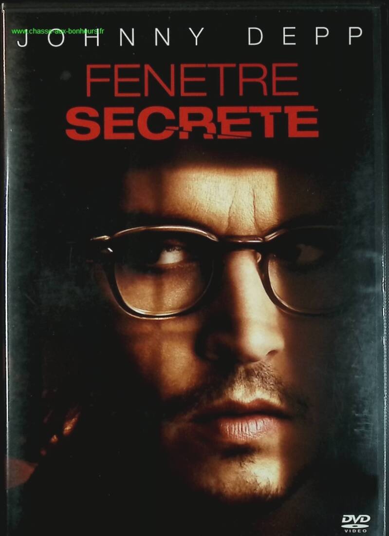 Fenêtre secrète - Johnny Depp - DVD thriller horreur