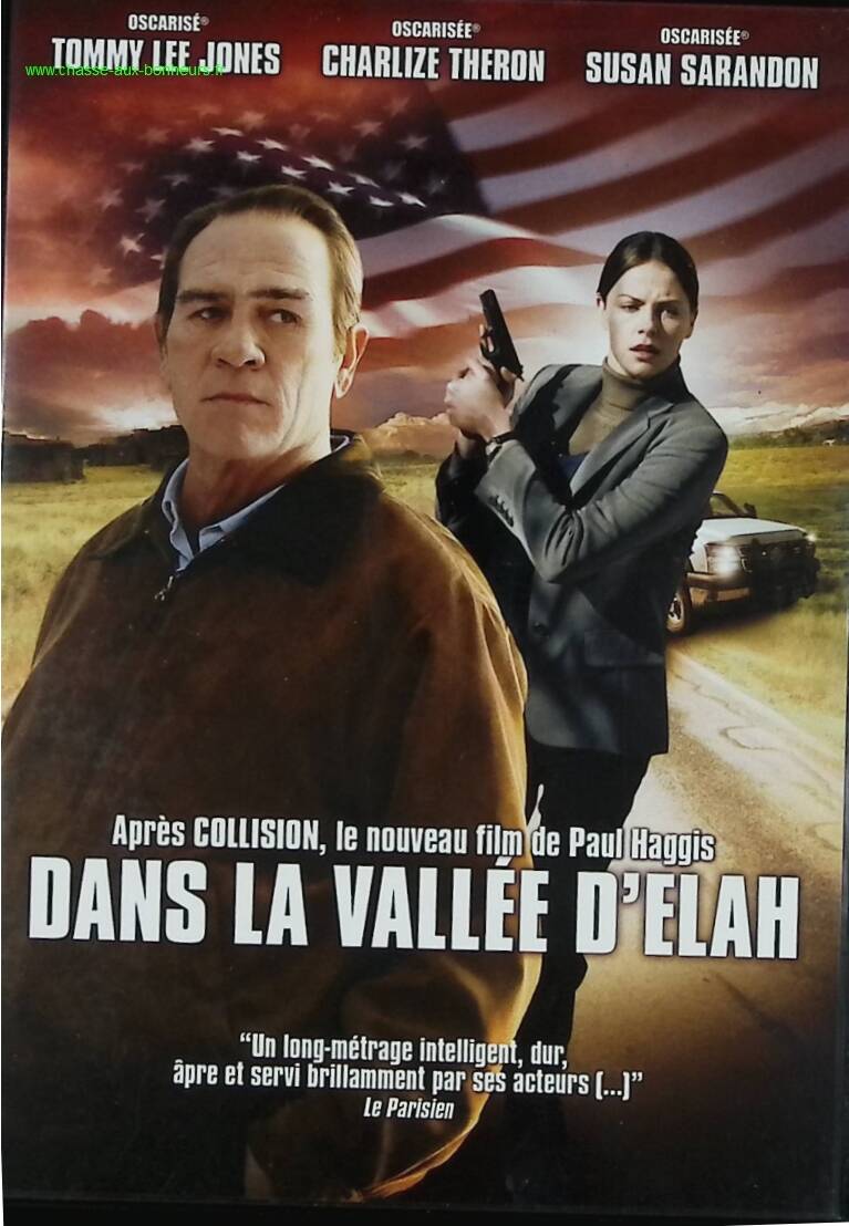 Dans la Vallée d'Elah - Tommy Lee Jones - Charlize Theron DVD thriller