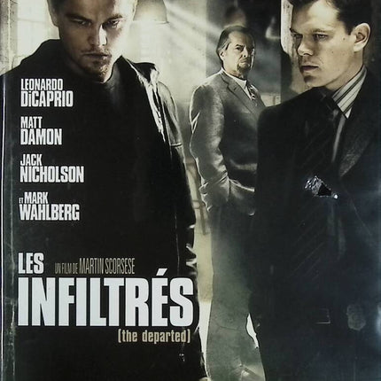 Les Infiltrés - Leonardo DiCaprio, Matt Damon, Jack Nicholson - DVD policier thriller