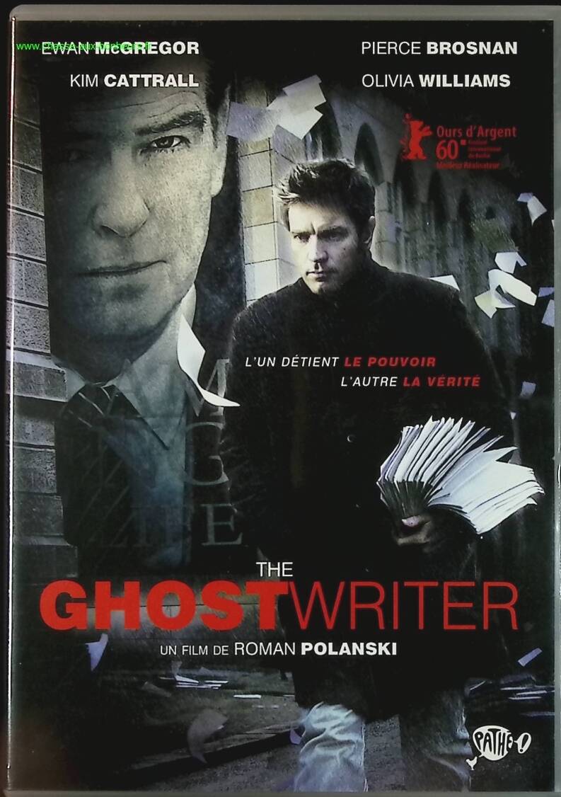 Der Ghostwriter – Pierce Brosnan – Ewan McGregor – Roman Polanski – DVD-Thriller