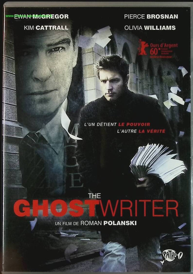 Der Ghostwriter – Pierce Brosnan – Ewan McGregor – Roman Polanski – DVD-Thriller