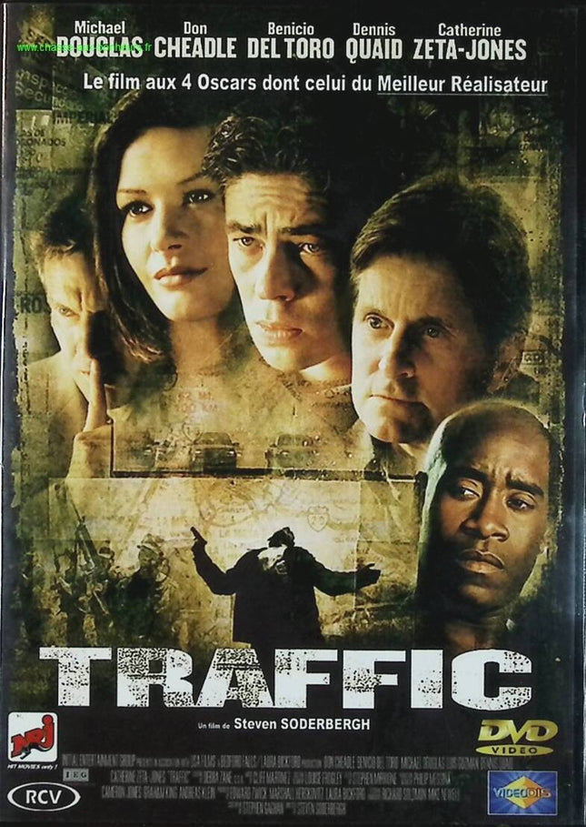 Traffic – Steven Soderbergh, Michael Douglas, Catherine Zeta-Jones, Benicio Del Toro – DVD-Drama-Thriller