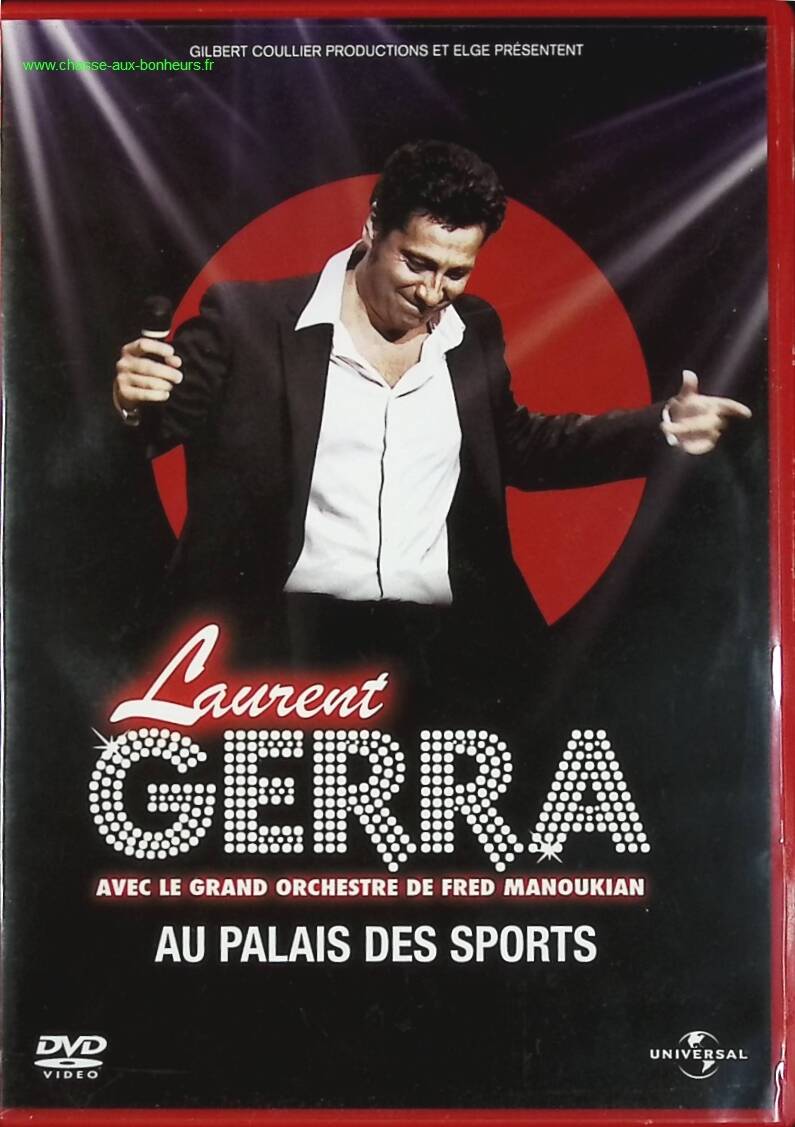 Laurent Gerra mit Fred Manoukians großem Orchester im Palais des Sports - Laurent Gerra - DVD