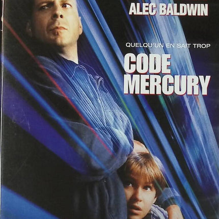 Code Mercury - Bruce Willis - Alec Baldwin DVD thriller policier